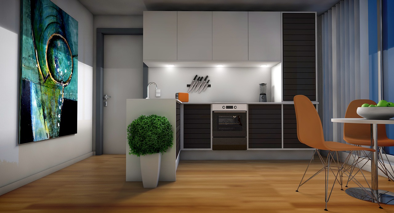 3d kitchen design render geelong